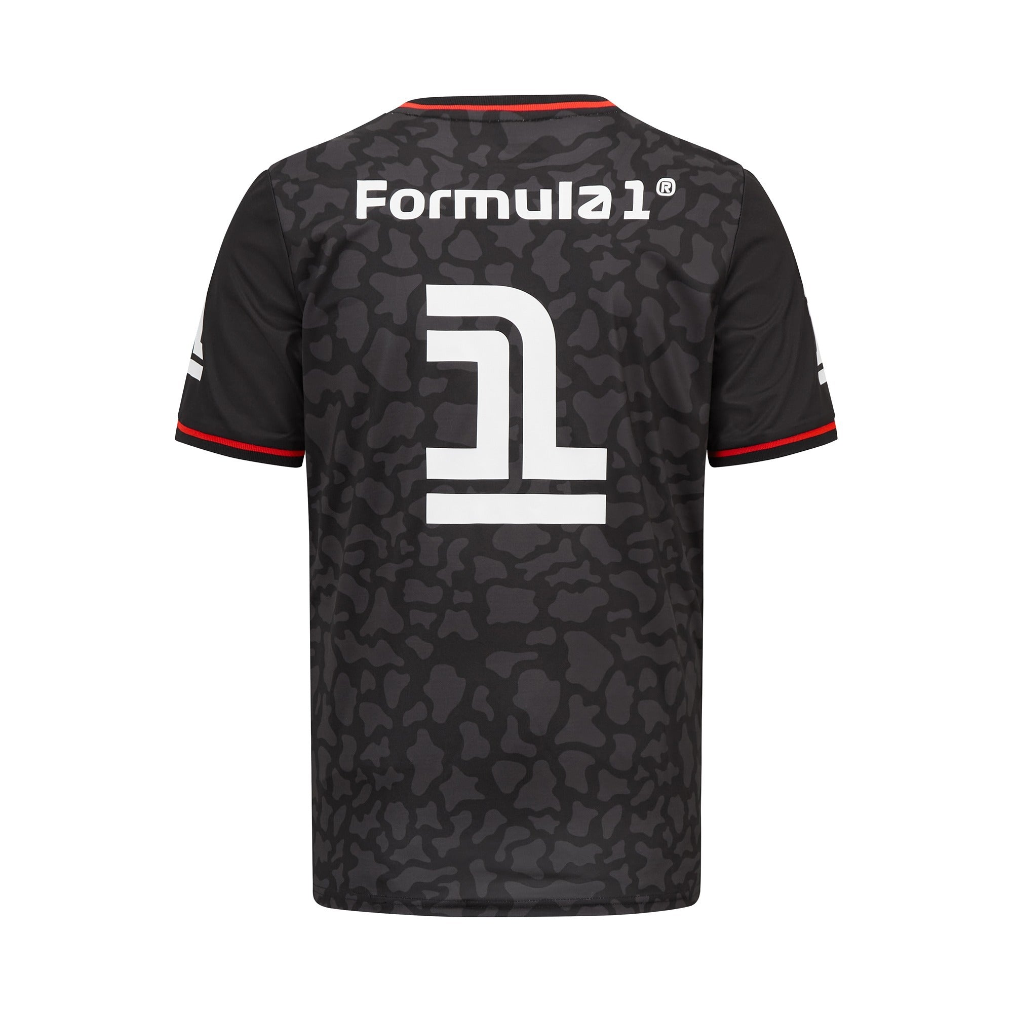 Formula 1 Camo Sports Tee Mens - Black