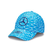 Mercedes AMG Petronas F1 2023 Team Special Edition George Russell Cap No Diving Adults - Blue