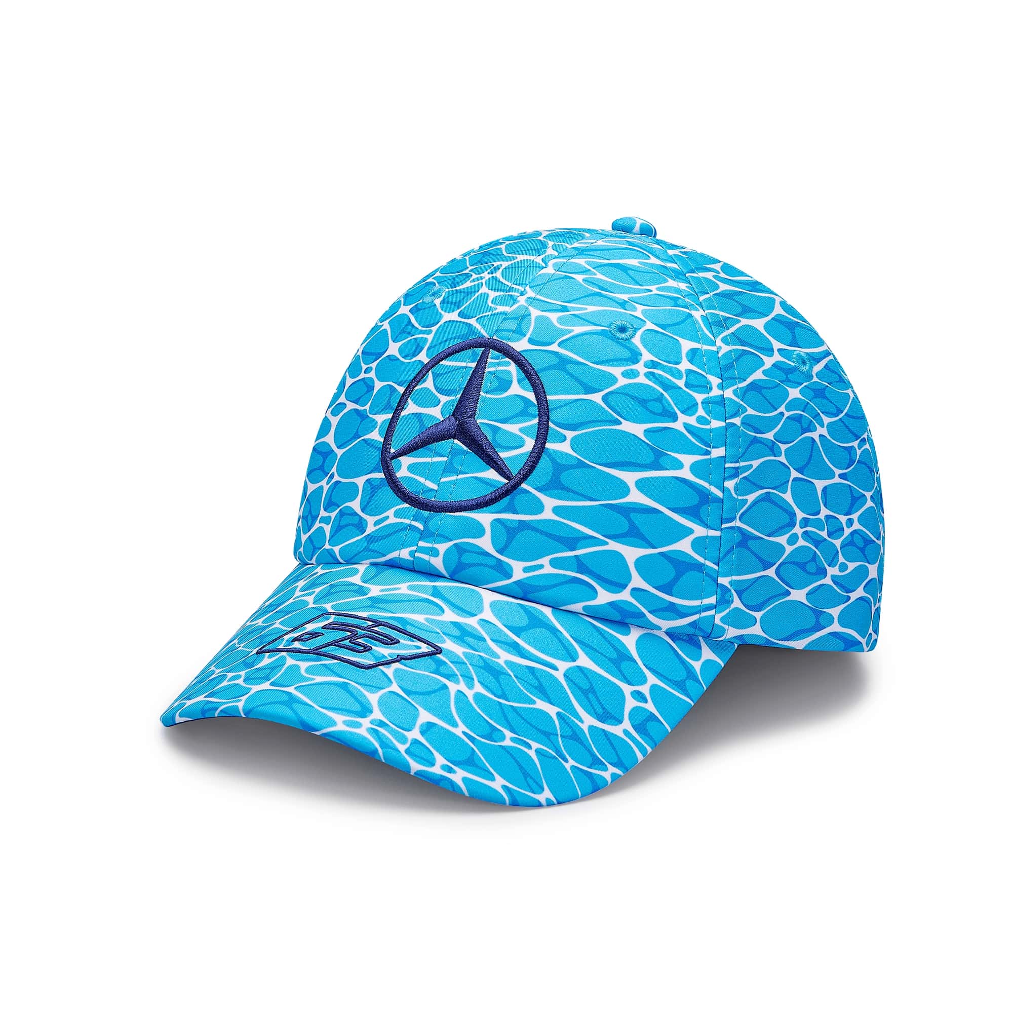 Mercedes AMG Petronas F1 2023 Team Special Edition George Russell Cap No Diving Adults - Blue