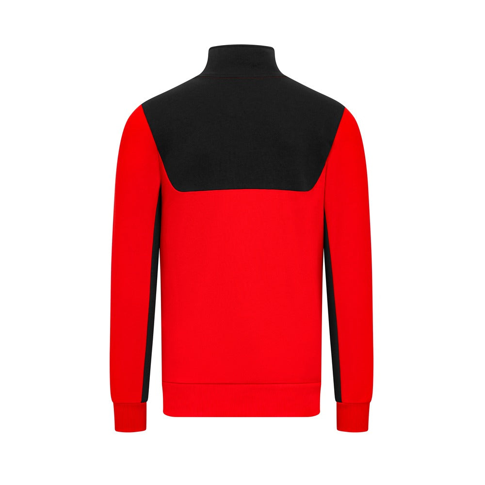 Scuderia Ferrari Quarter Zip Mens - Red