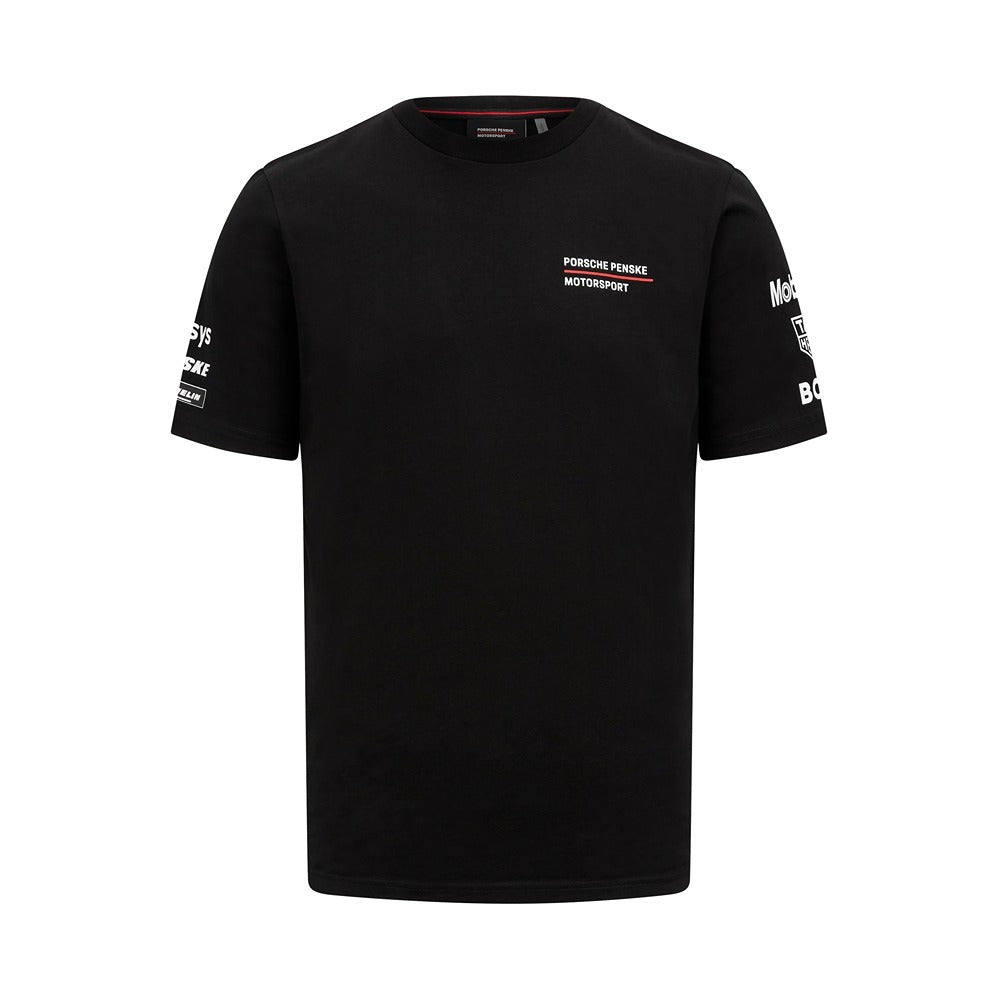 Porsche Penske Tee Mens - Black