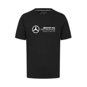 Mercedes AMG Petronas F1 Large Logo Tee Mens - Black