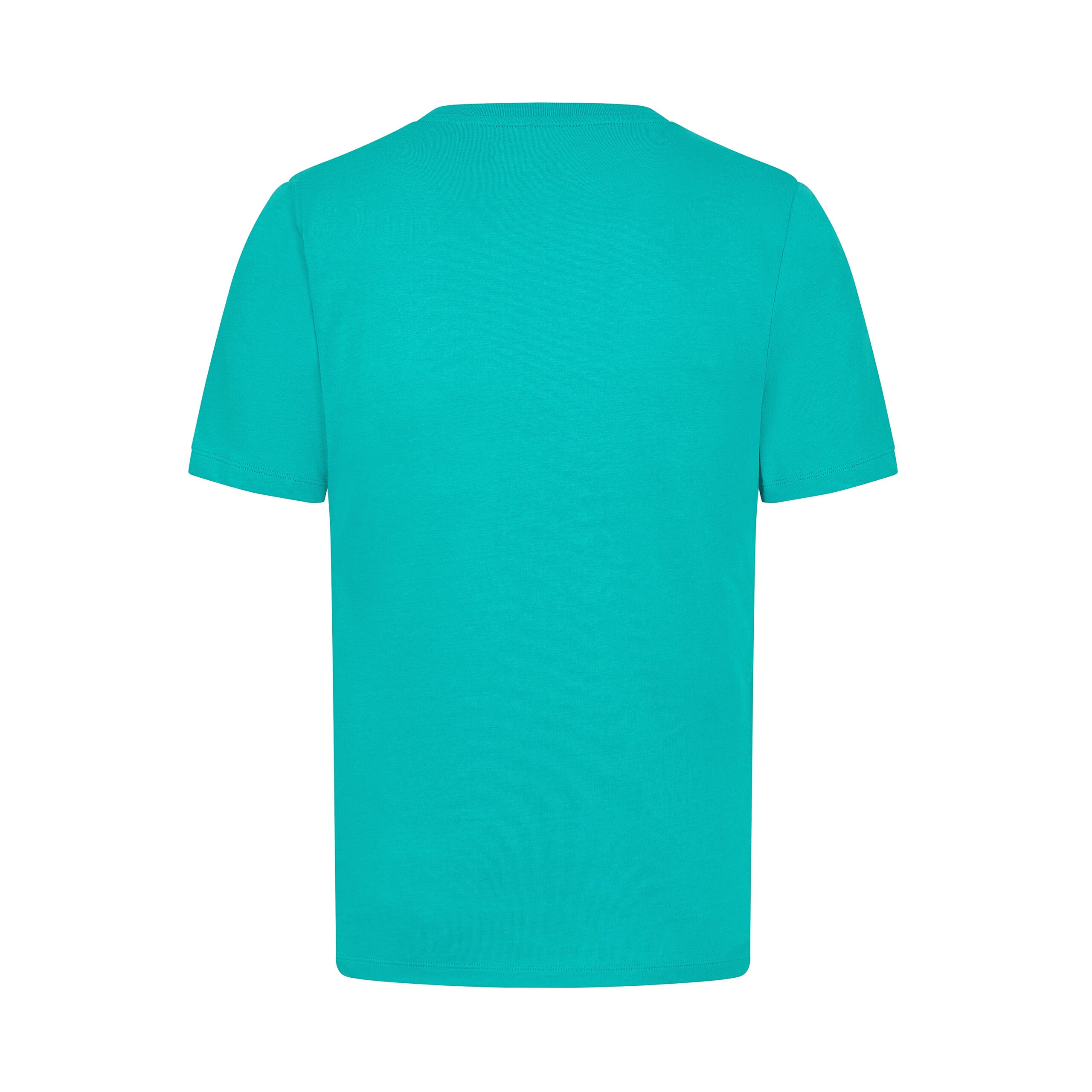 Mercedes AMG Petronas F1 Large Logo Tee Mens - Ultra Teal