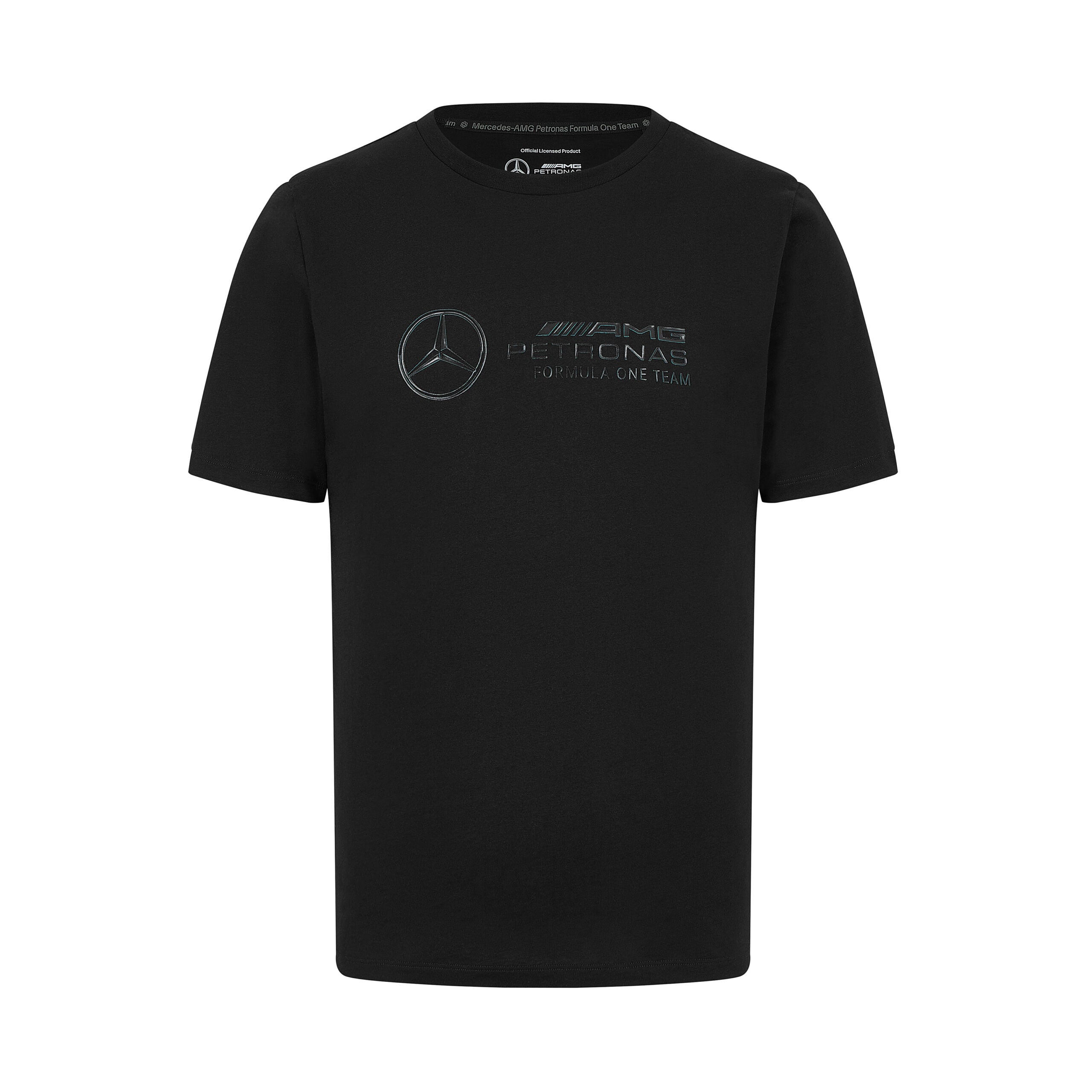 Mercedes AMG Petronas F1 Stealth Logo Tee Mens - Black