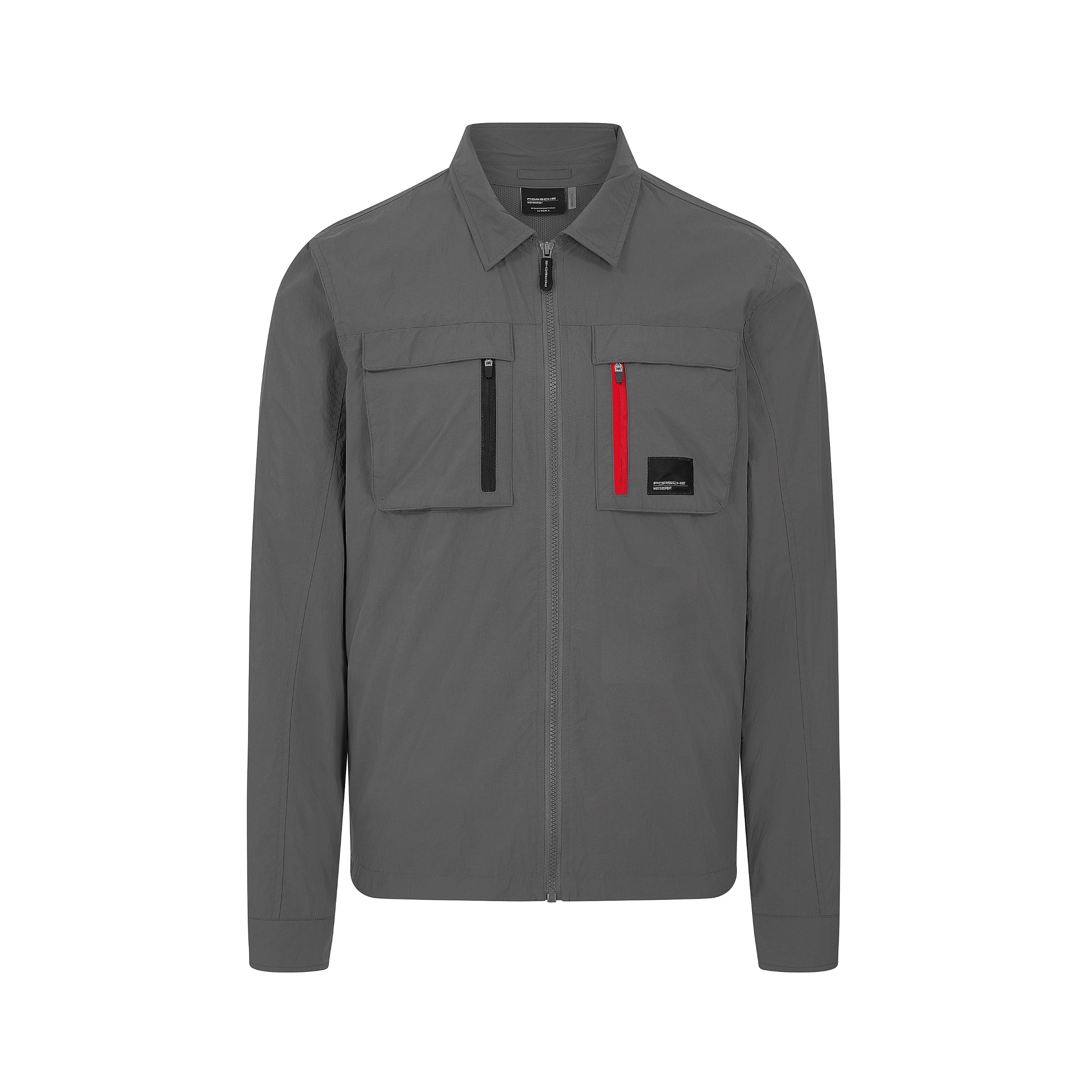 Porsche Motorsport Utility Overshirt Mens - Grey