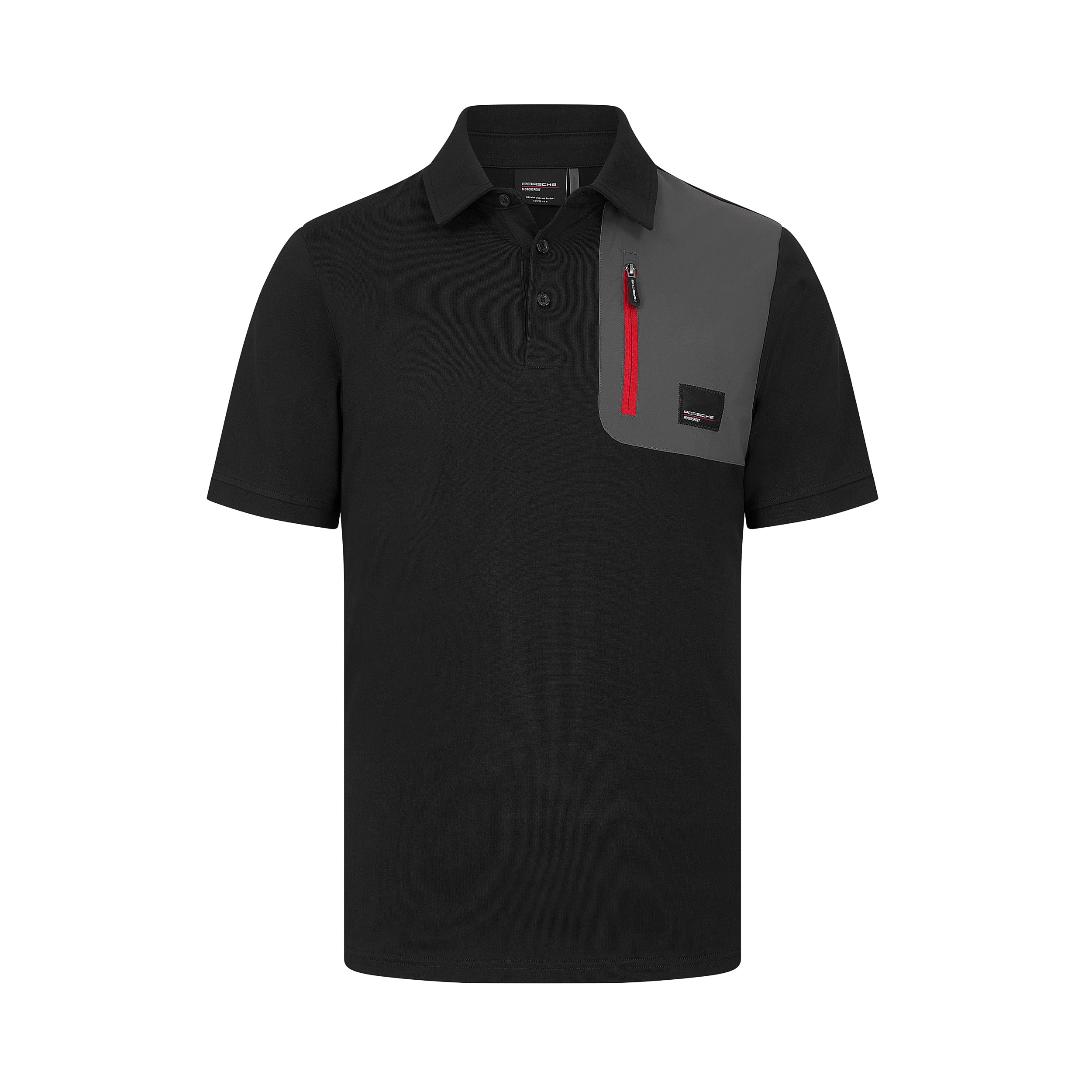 Porsche Motorsport Utility Polo Mens - Black