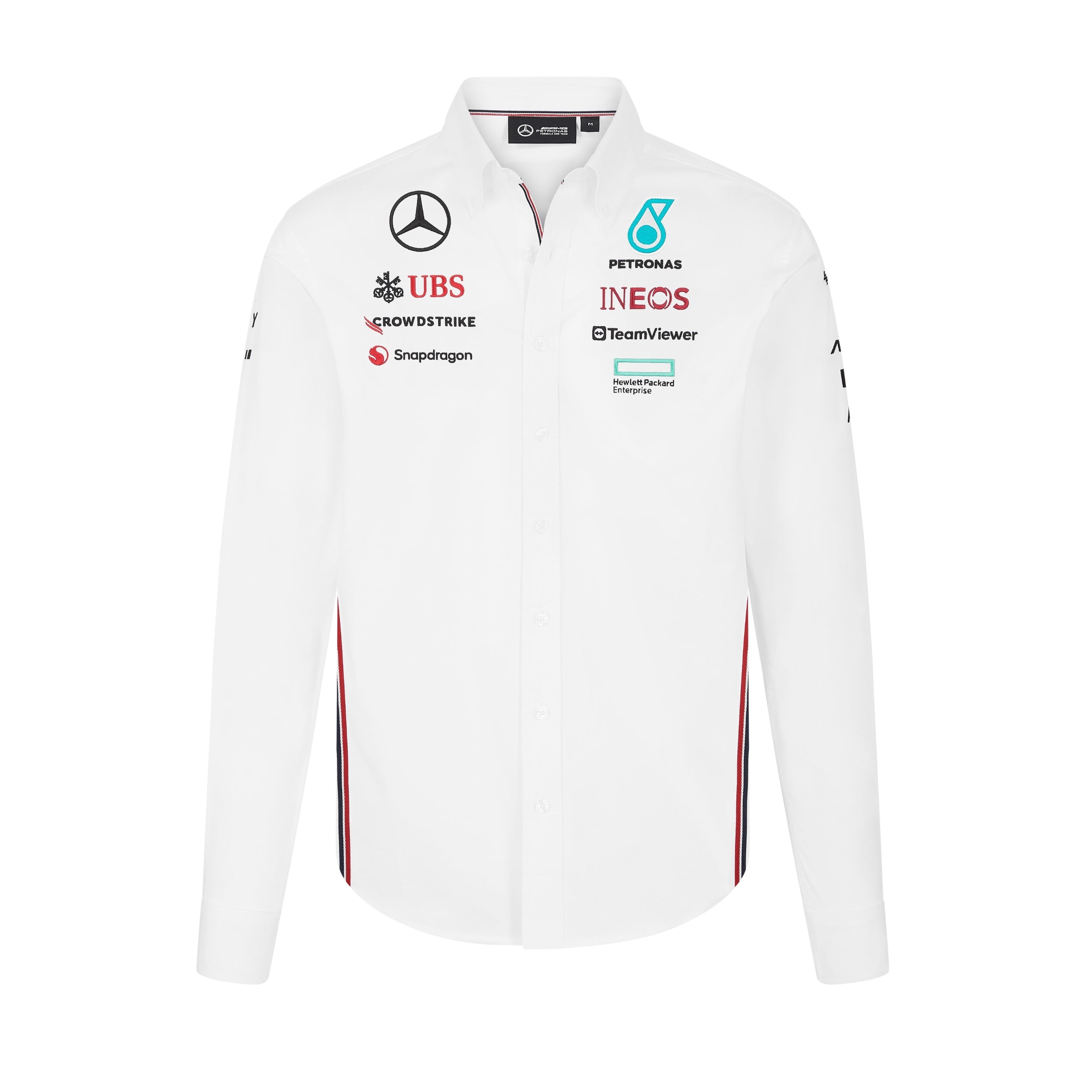 Mercedes AMG Petronas F1 Team 2024 Shirt Mens - White