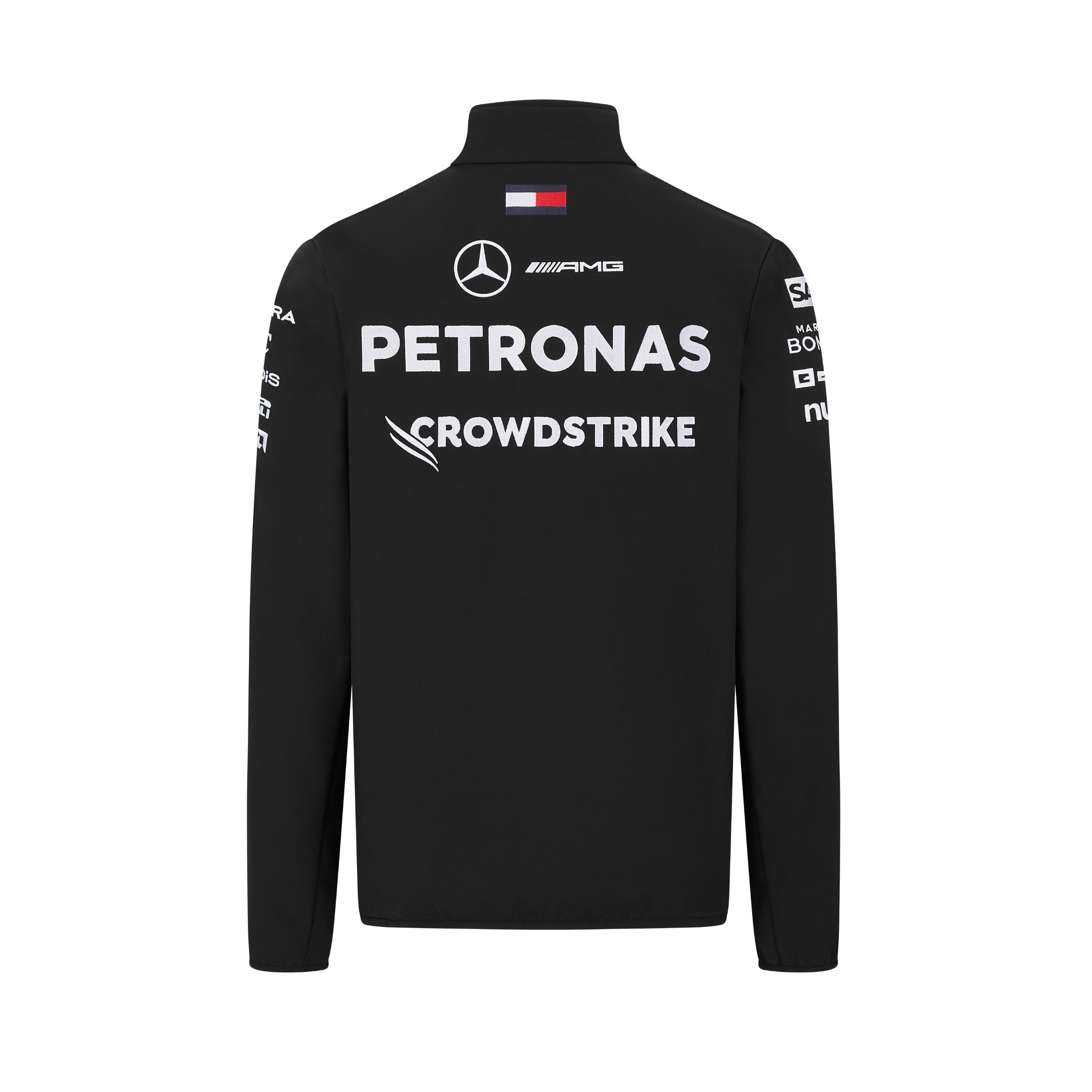 Mercedes AMG Petronas F1 Team 2024 Softshell Jacket Mens - Black