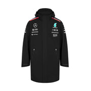 Mercedes AMG Petronas F1 Team 2024 Rain Jacket Mens - Black
