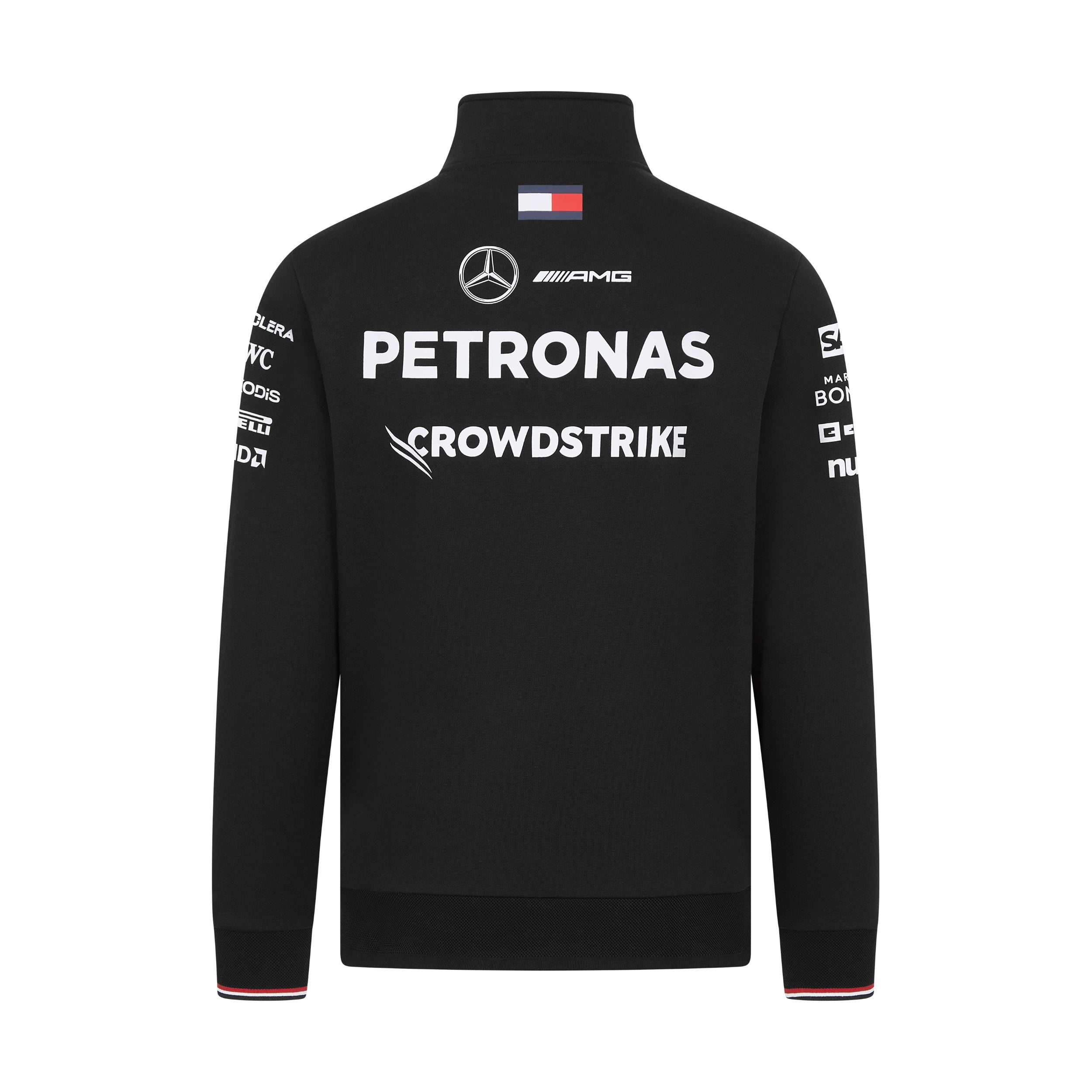 Mercedes AMG Petronas F1 Team 2024 Quarter Zip Mens - Black