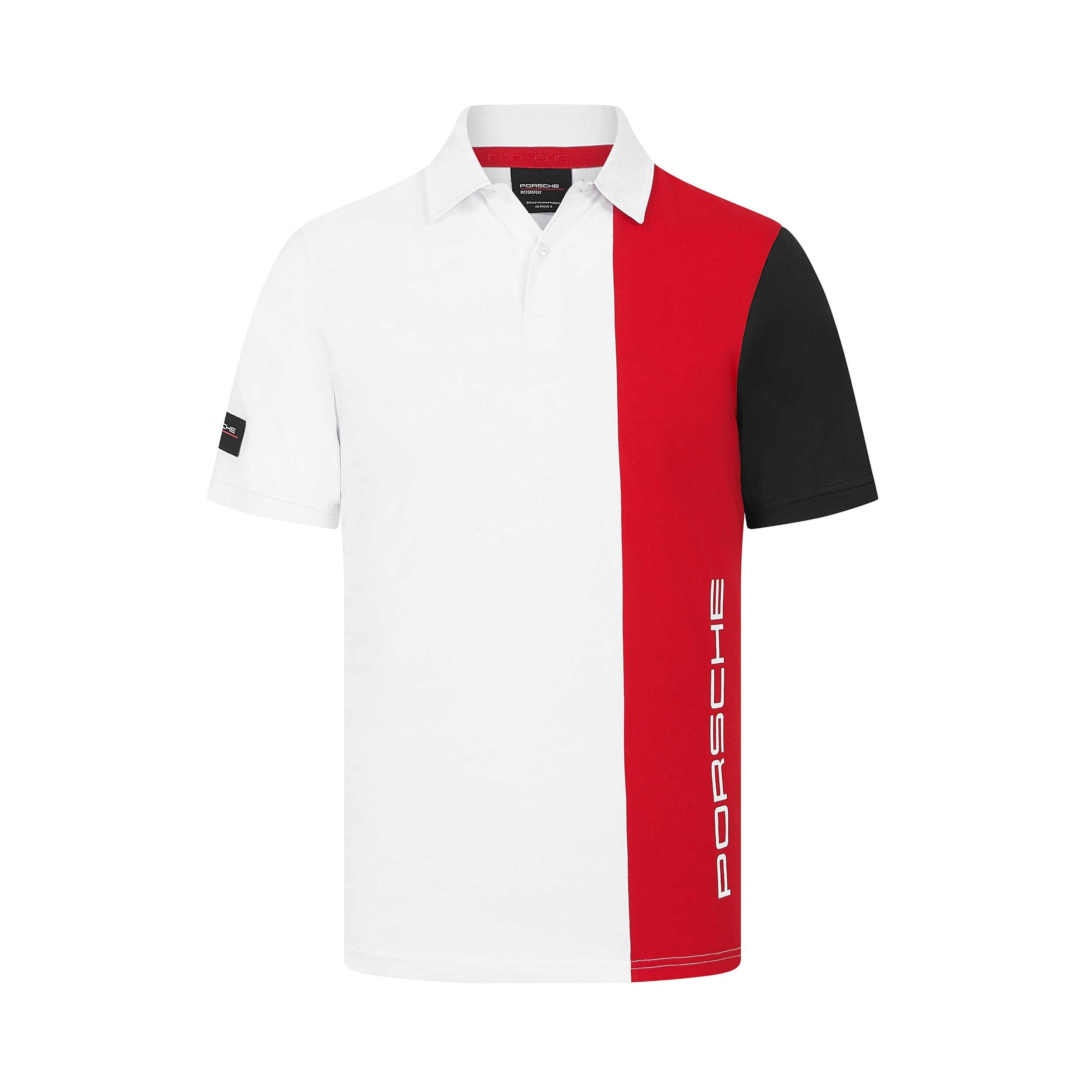 Porsche Motorsport Stripe Polo Mens - White