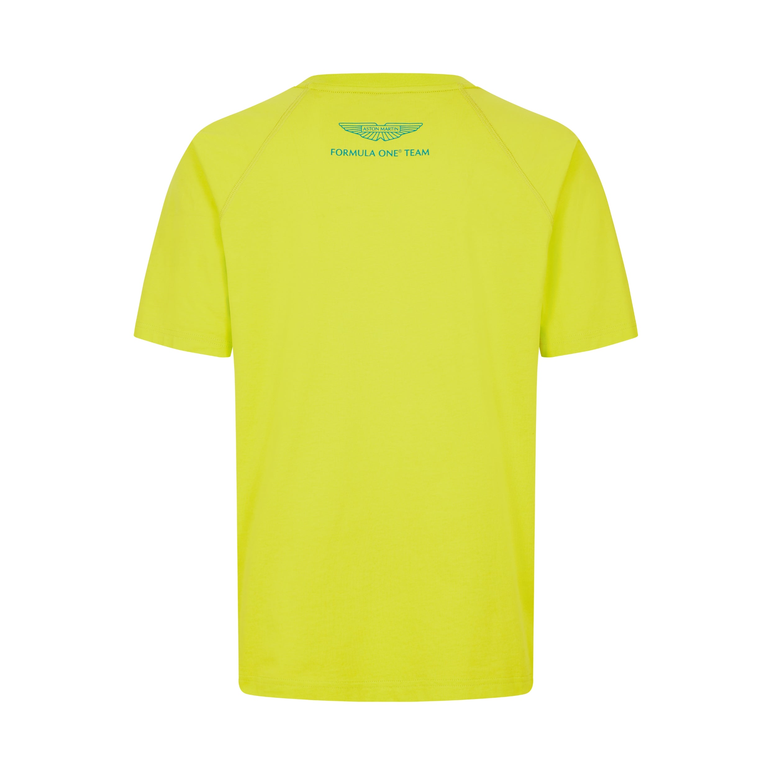 Aston Martin F1 Logo Tee Mens - Lime