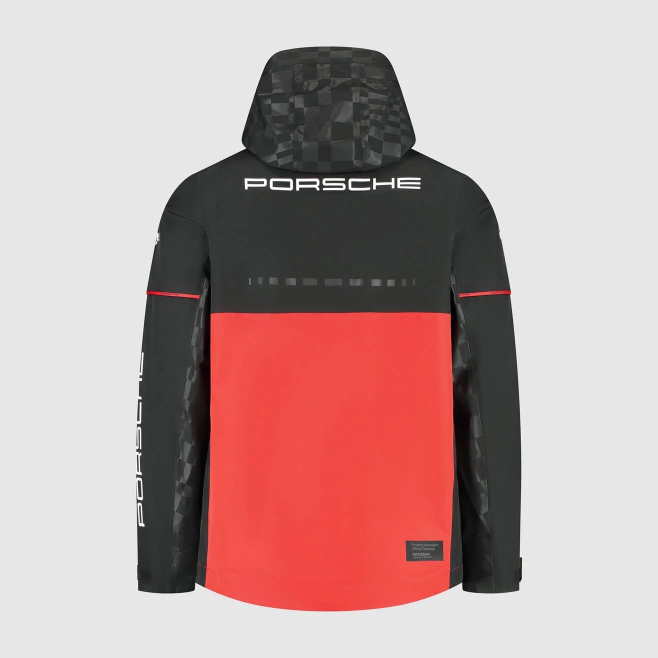 Porsche Motorsport Team 2025 Rain Jacket Mens - Black