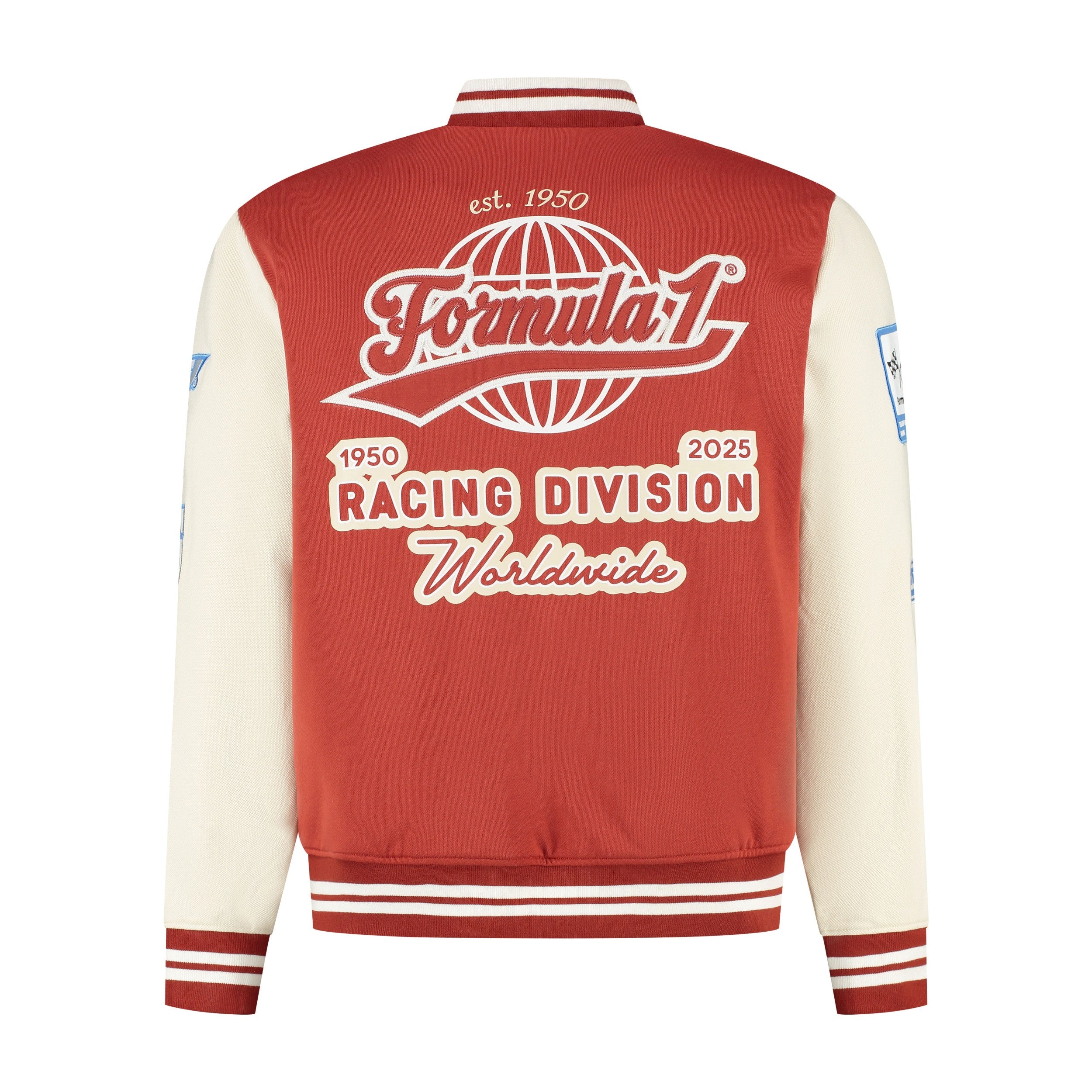 F1 Heritage Varisity Jacket Mens - Heritage Red