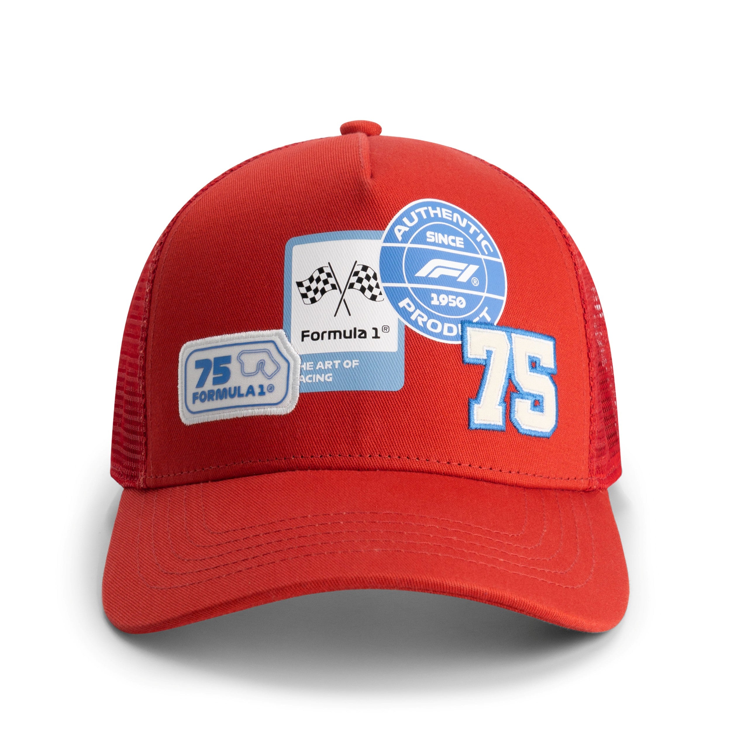 F1 Heritage Trucker Cap Adults - Heritage Red