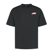 F1 Heritage Logo Tee Mens - Washed Black