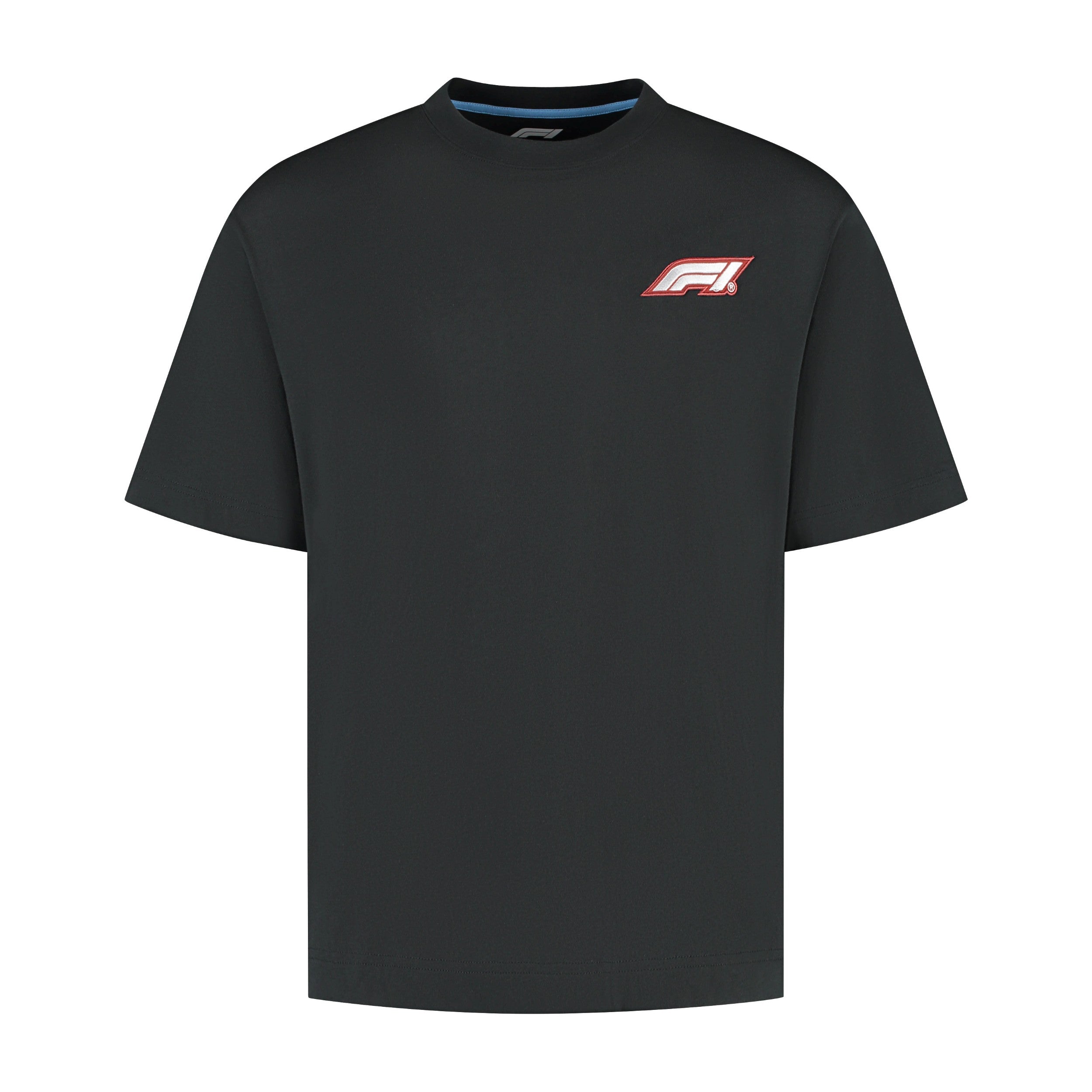 F1 Heritage Logo Tee Mens - Washed Black