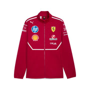 Scuderia Ferrari F1 Team 2025 Softshell Jacket Mens - Dark Cherry