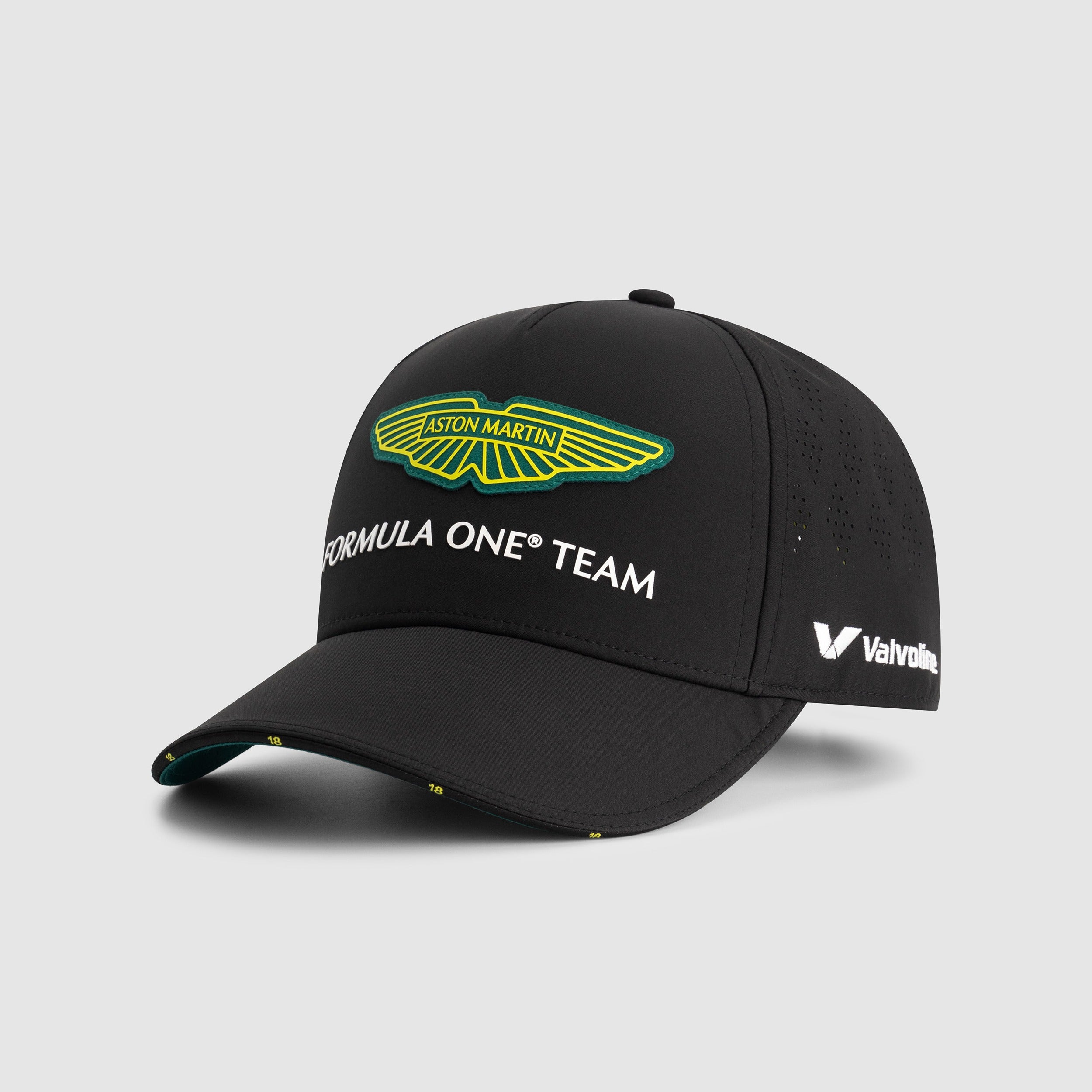 Aston Martin F1 Team 2025 Stroll Cap Adults - Black