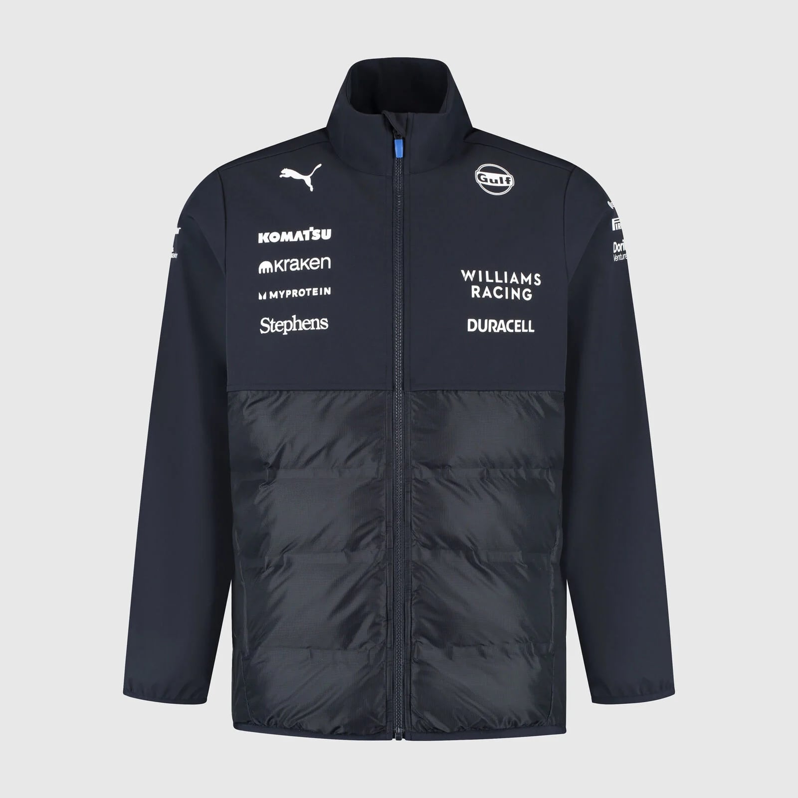 Williams Racing F1 Team 2025 Hybrid Jacket Mens - Navy