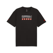 F1 Dts Graphic Tee Relaxed Mens - Black
