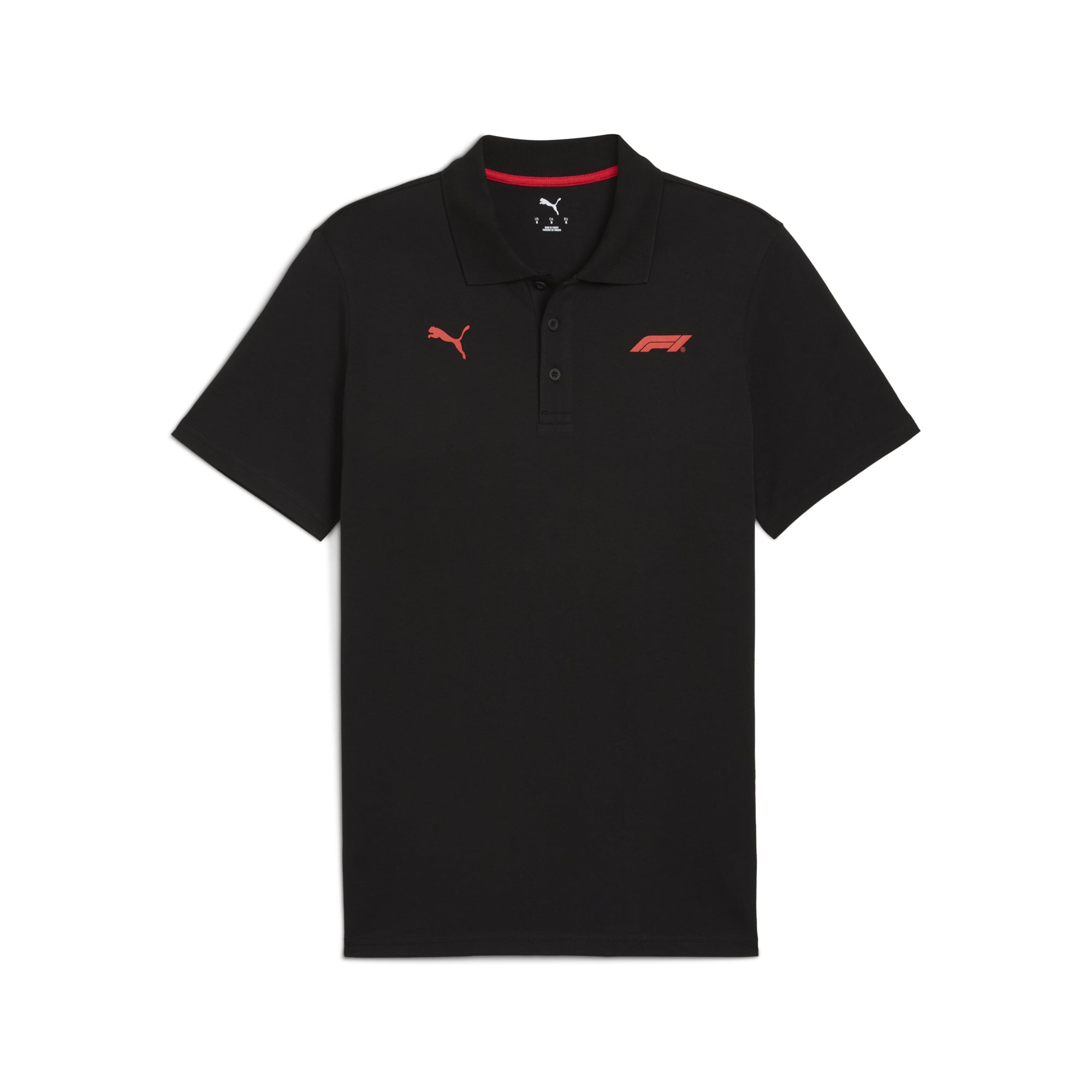 F1 Small Logo Polo Mens - Black
