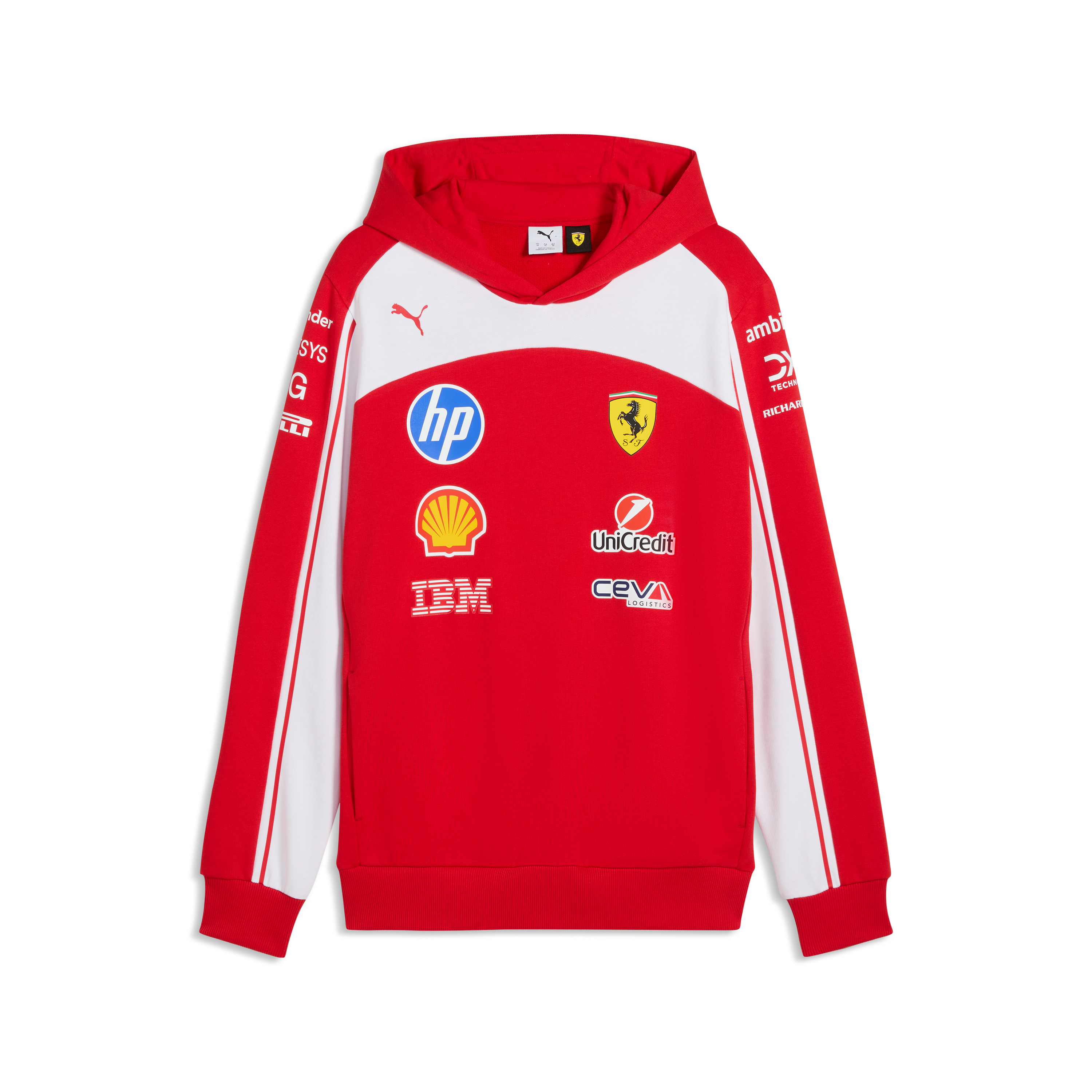 Scuderia Ferrari F1 Team 2026 Hoodie Mens - Red