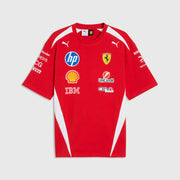 Scuderia Ferrari F1 Team 2026 Drivers Tee Mens - Red