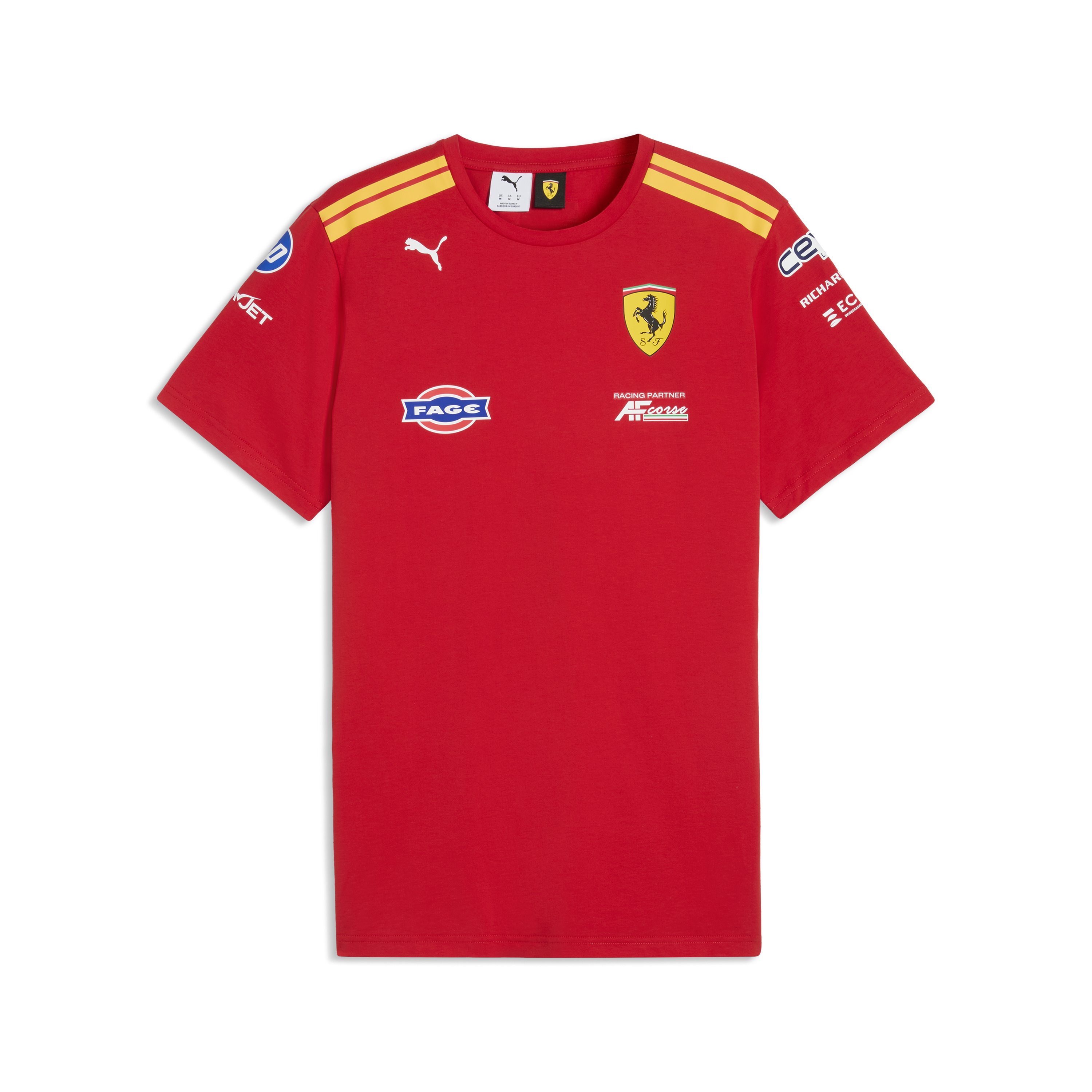 Scuderia Ferrari F1 Team 2026 Hypercar Drivers Tee Mens - Red