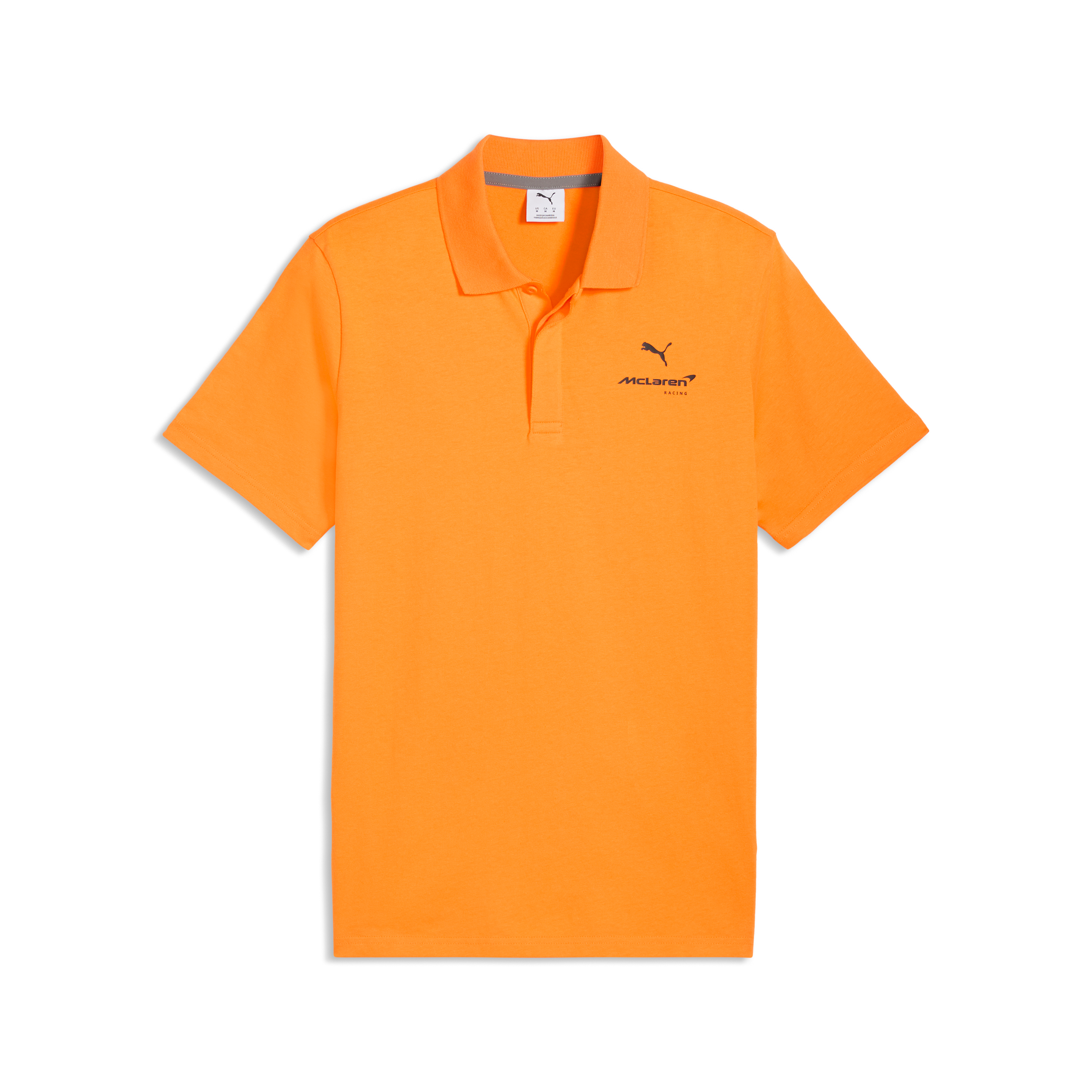 McLaren Racing F1 Small Logo Polo Mens - Papaya