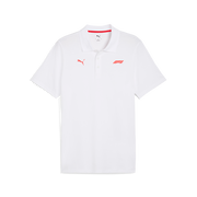 F1 2026 Small Logo Polo Mens - White