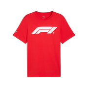F1 Logo Tee Mens - Pop Red
