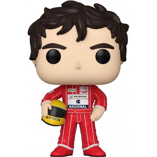 Funko Pop! #11 McLaren F1 Team Ayrton Senna Mini Figure - Red