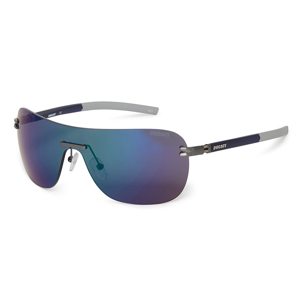 Ducati Metal Rimless 3 Piece Sunglasses - Grey