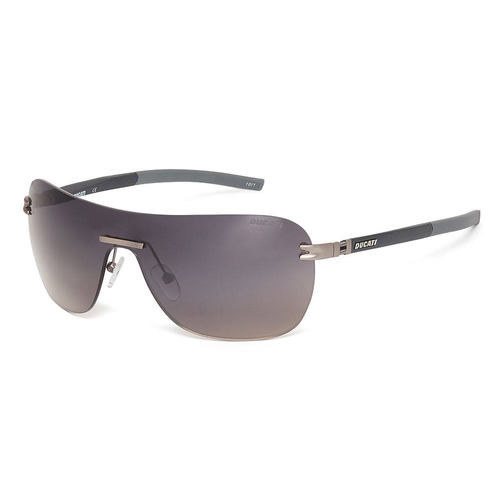 Ducati Metal Rimless 3 Piece Sunglasses - Light Gun