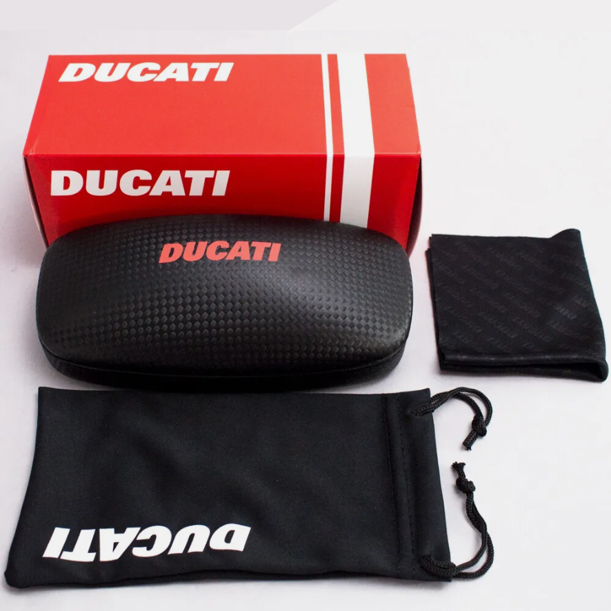 Ducati Plastic Full Rim Sunglasses - Black