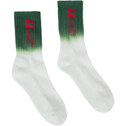 Red Bull Checo Driver Socks Unisex - Green/White