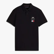 Cadillac F1 X Tommy Hilfiger Logo Polo Mens - Black