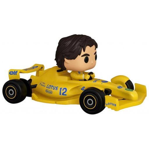 Funko Pop! #314 Team Lotus Ayrton Senna Formula 1 Car Mini Figure - Yellow