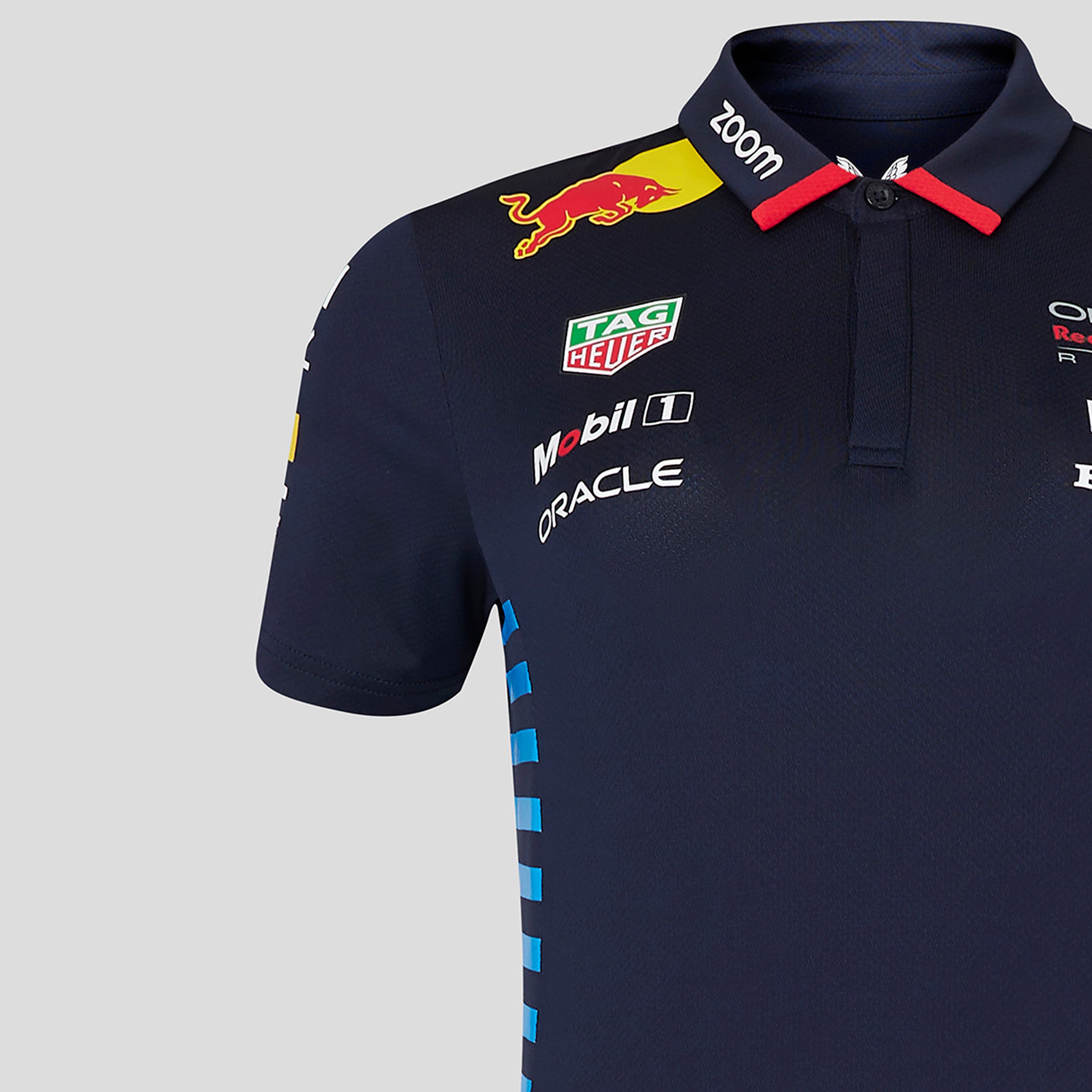 Red Bull Racing F1 Team 2024 Short Sleeve Polo Shirt Womens - Night Sky