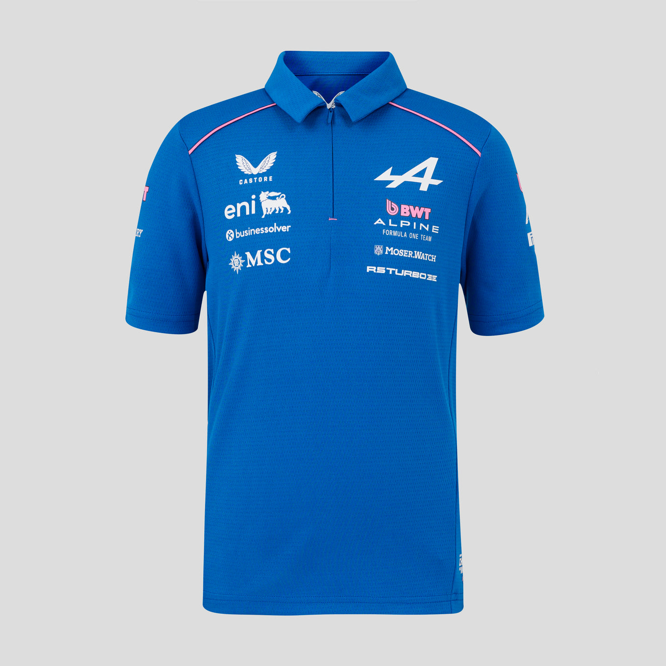 Alpine F1 Team 2026 Short Sleeve Polo Kids - Lapis Blue