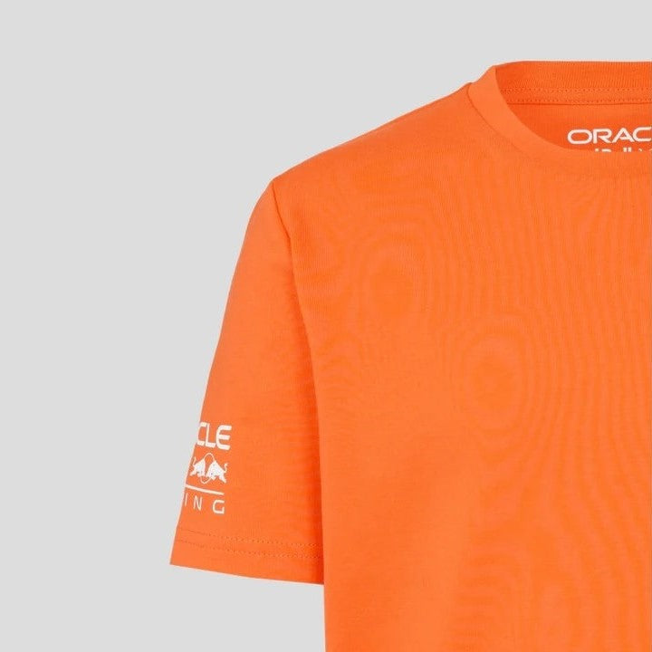 Red Bull Racing F1 Driver Max Verstappen Tee Kids - Exotic Orange