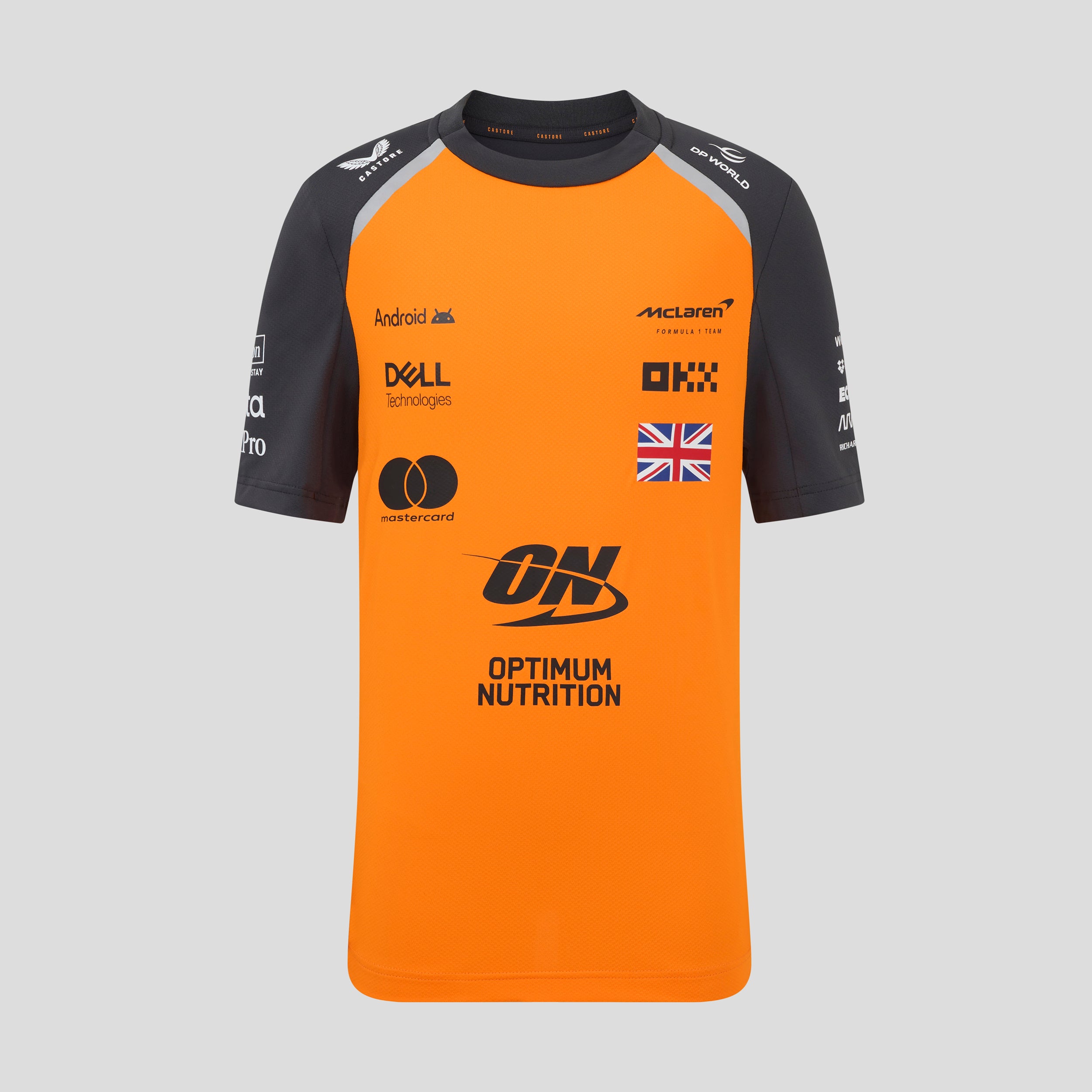 McLaren Racing F1 Official Team 2025 Set Up T-Shirt Lando Norris Kids - Papaya