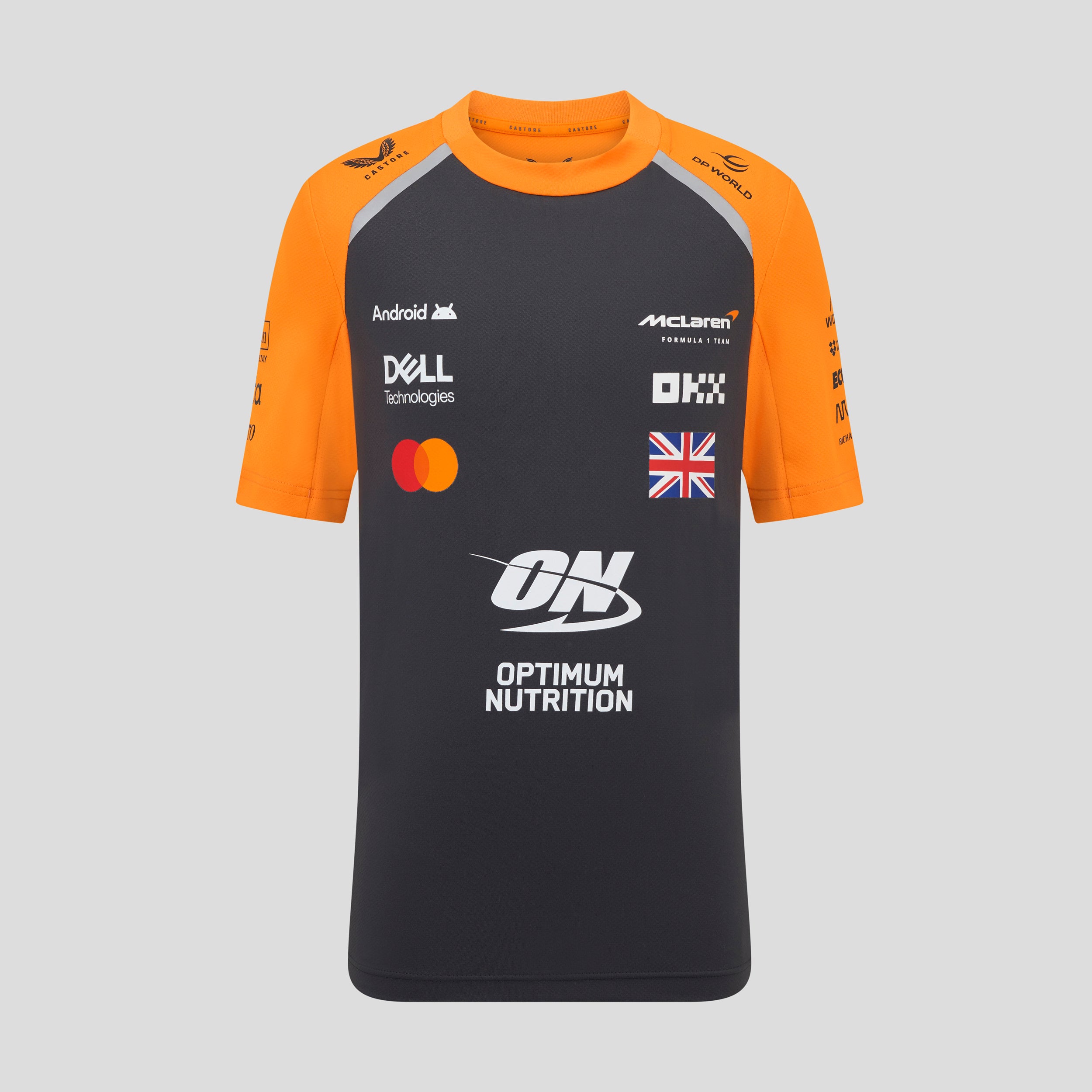 McLaren Racing F1 Official Team 2025 Set Up T-Shirt Lando Norris Kids - Anthracite