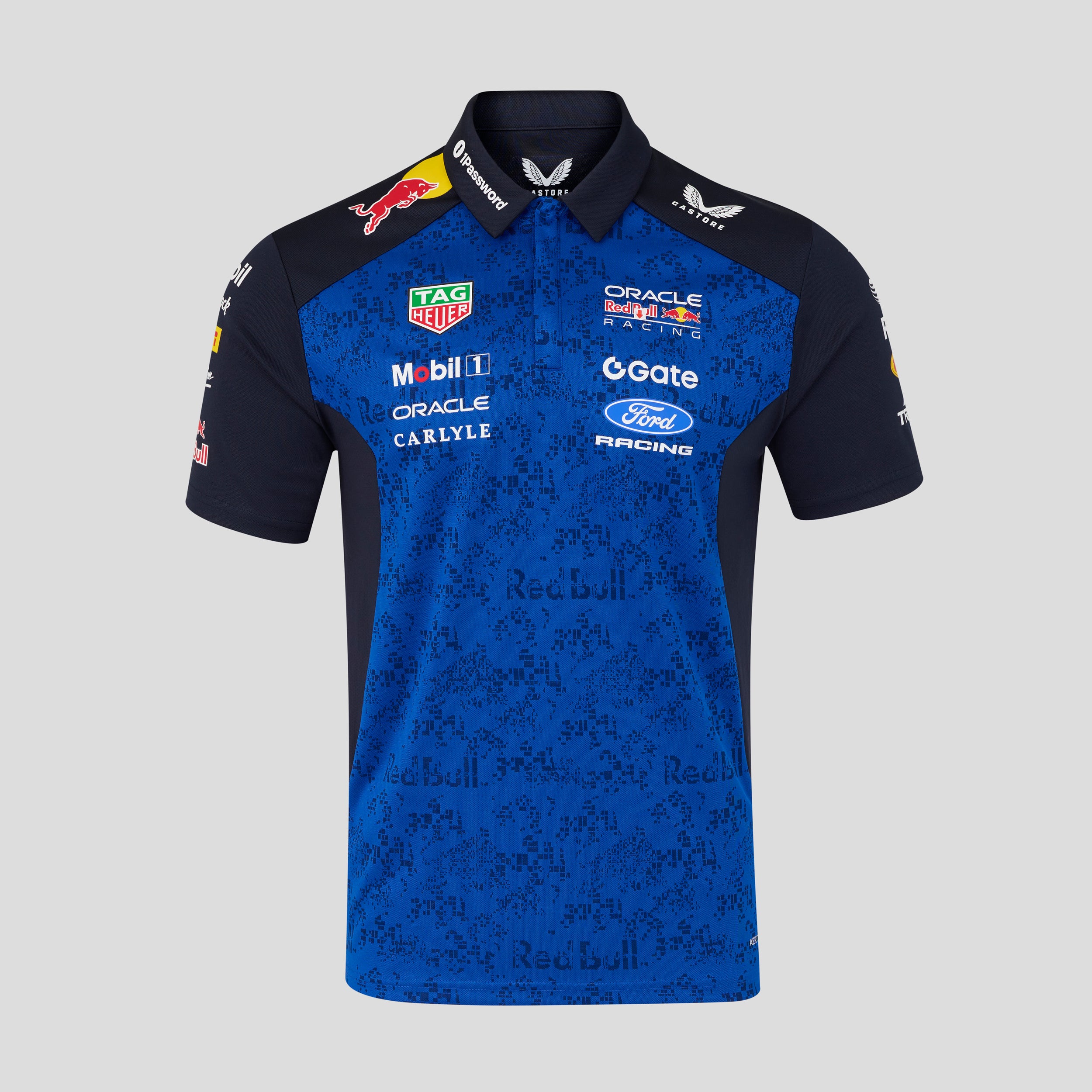 Red Bull Racing F1 Team 2026 Polo Mens - Night Sky / Surf The Web