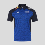 Red Bull Racing F1 Team 2026 Polo Driver Isack Hadjar Mens - Night Sky / Surf The Web