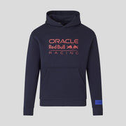 Red Bull Racing F1 Oracle Relaxed Fit Overhead Hoodie Unisex - Night Sky