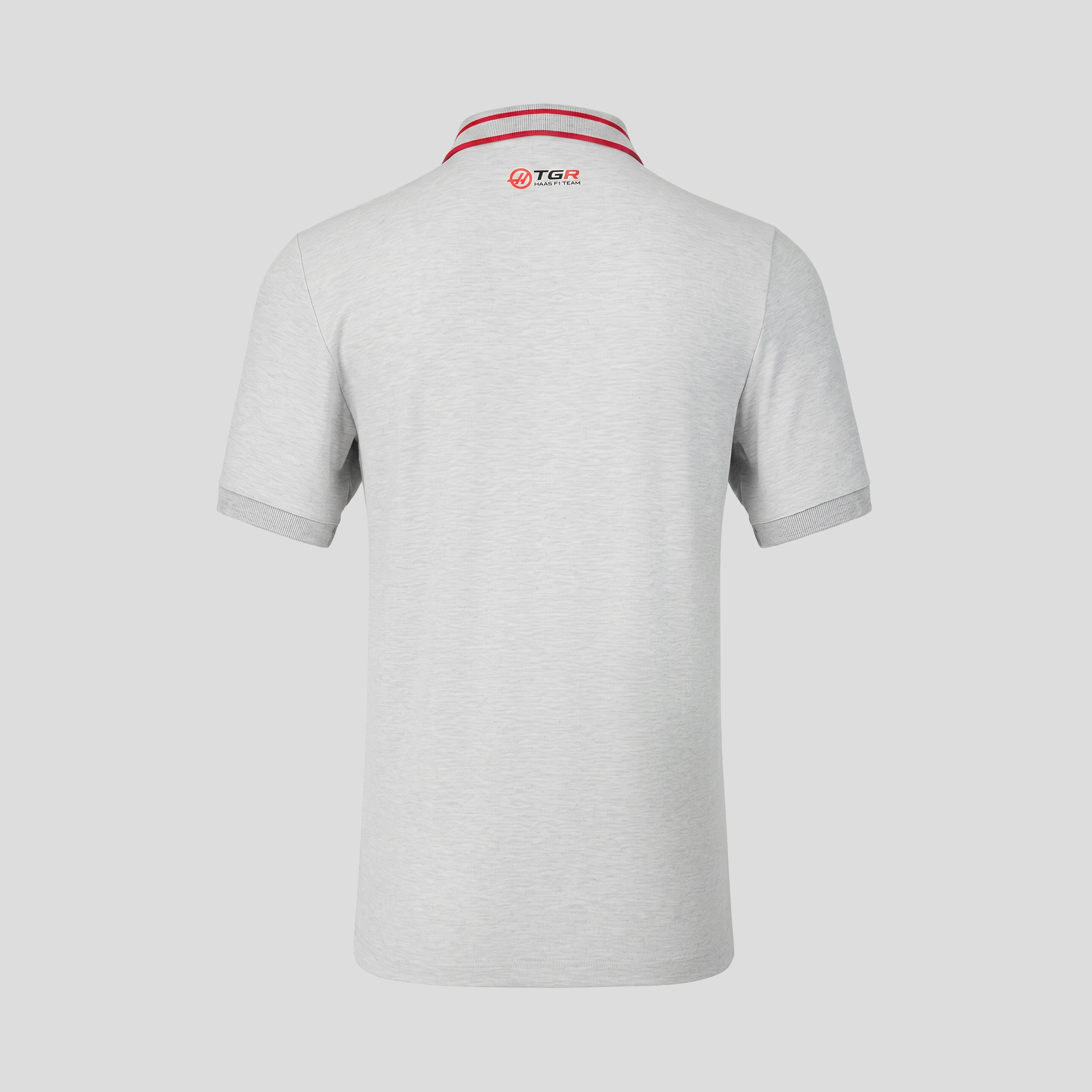 Haas F1 Regular Fit Polo Unisex - Grey
